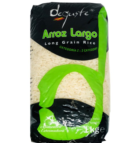 Deguste Long Grain Rice 2.2 lbs Imported from Spain